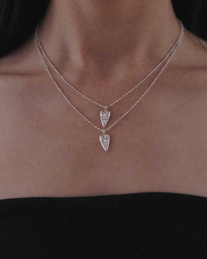 LOVE AND BELIEF Heart Necklace