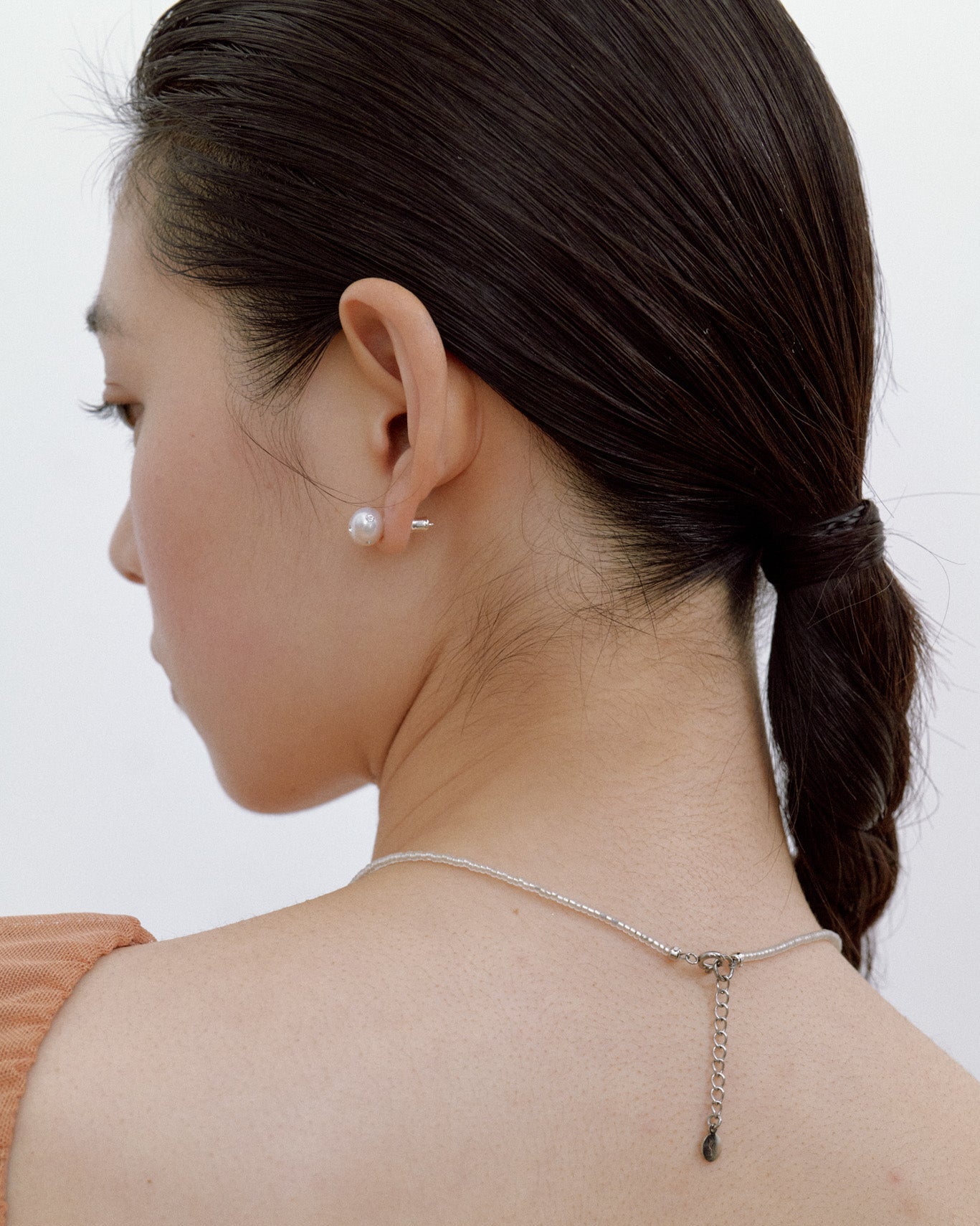 Signature Polkadots Earrings, White