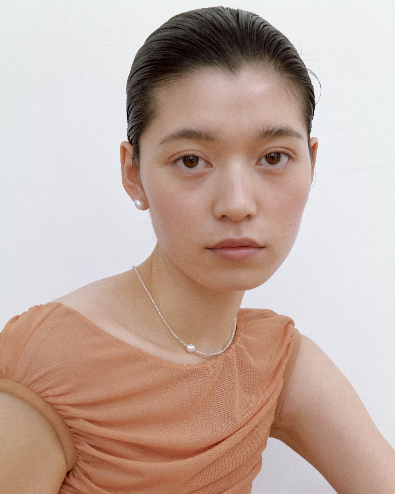 Ashore Unbalance Necklace, Salt